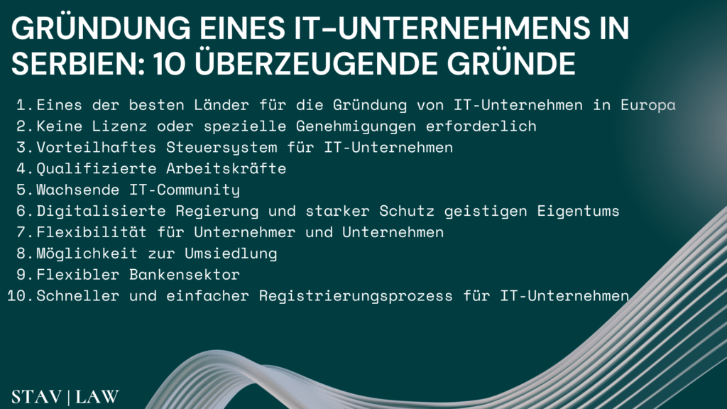 IT-Unternehmen in Serbien - Gründung eines IT-Unternehmens in Serbien
