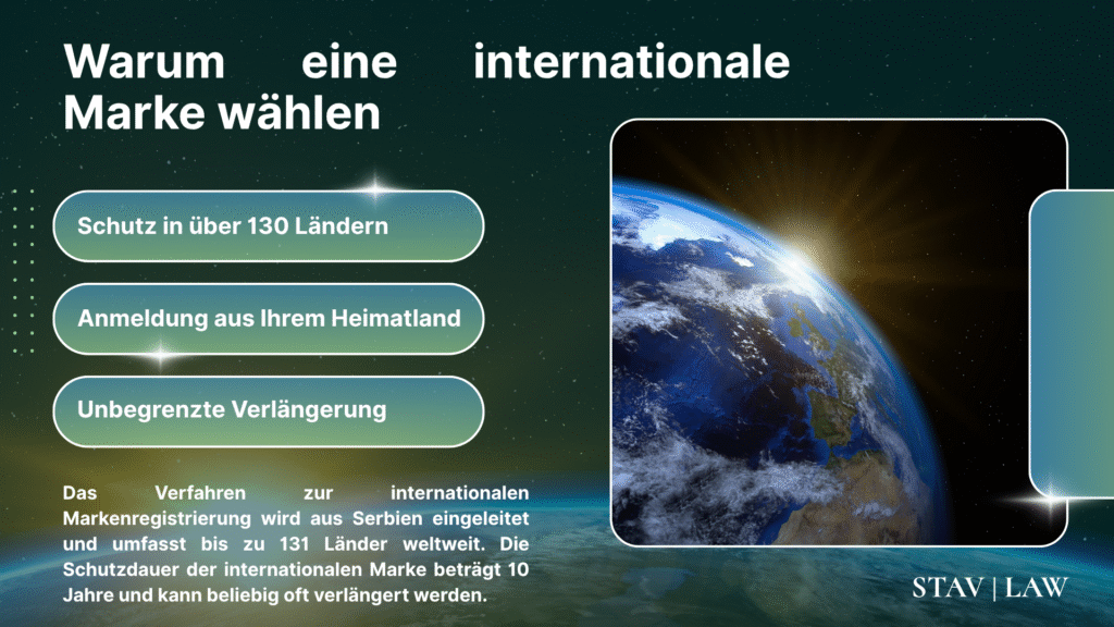 Internationale Marke in Serbien